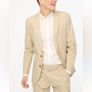 J Crew Blazer 44L Slim Fit Thompson Chino Suit Jacket